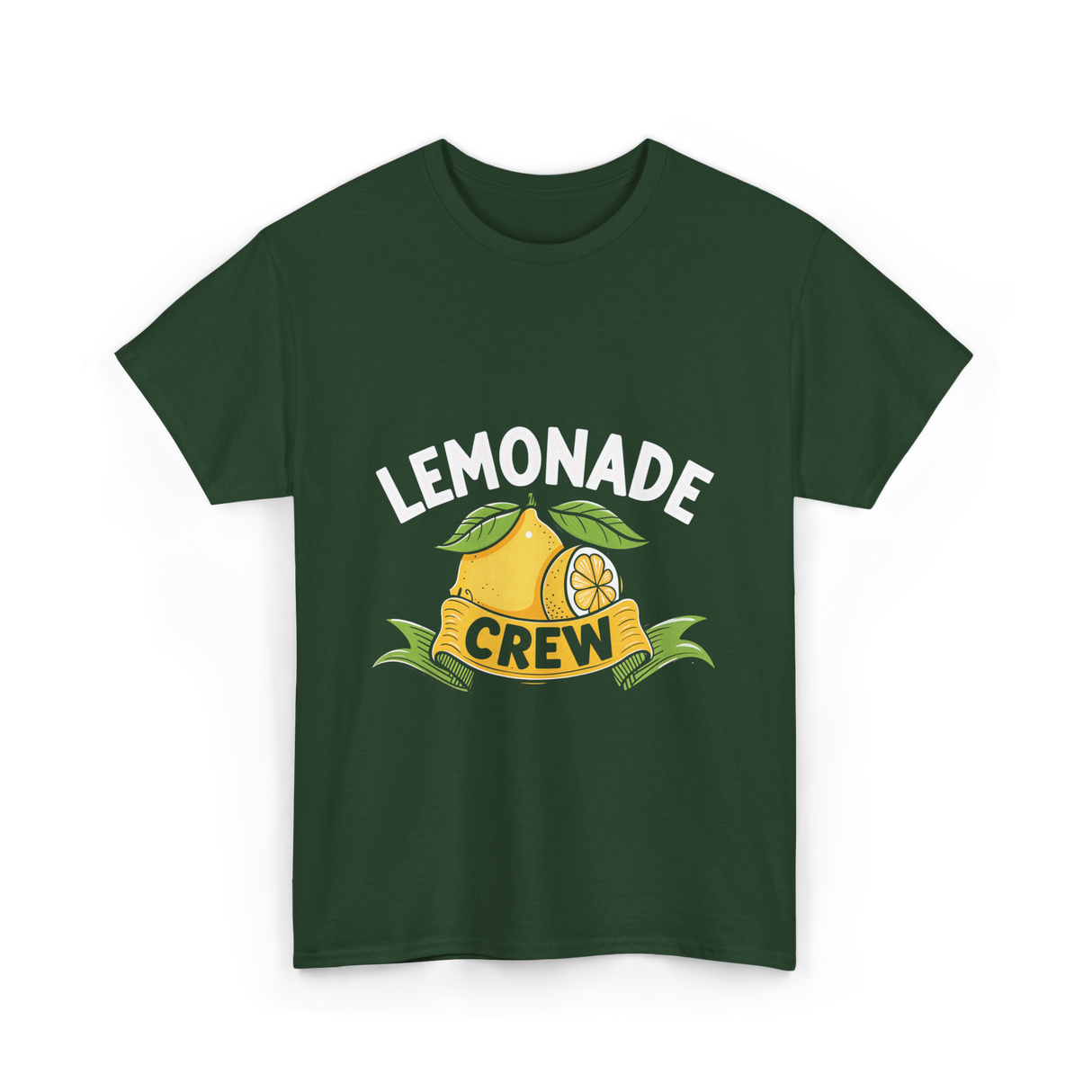 Lemonade Crew Lemon Lemonade T-Shirt - Forest Green