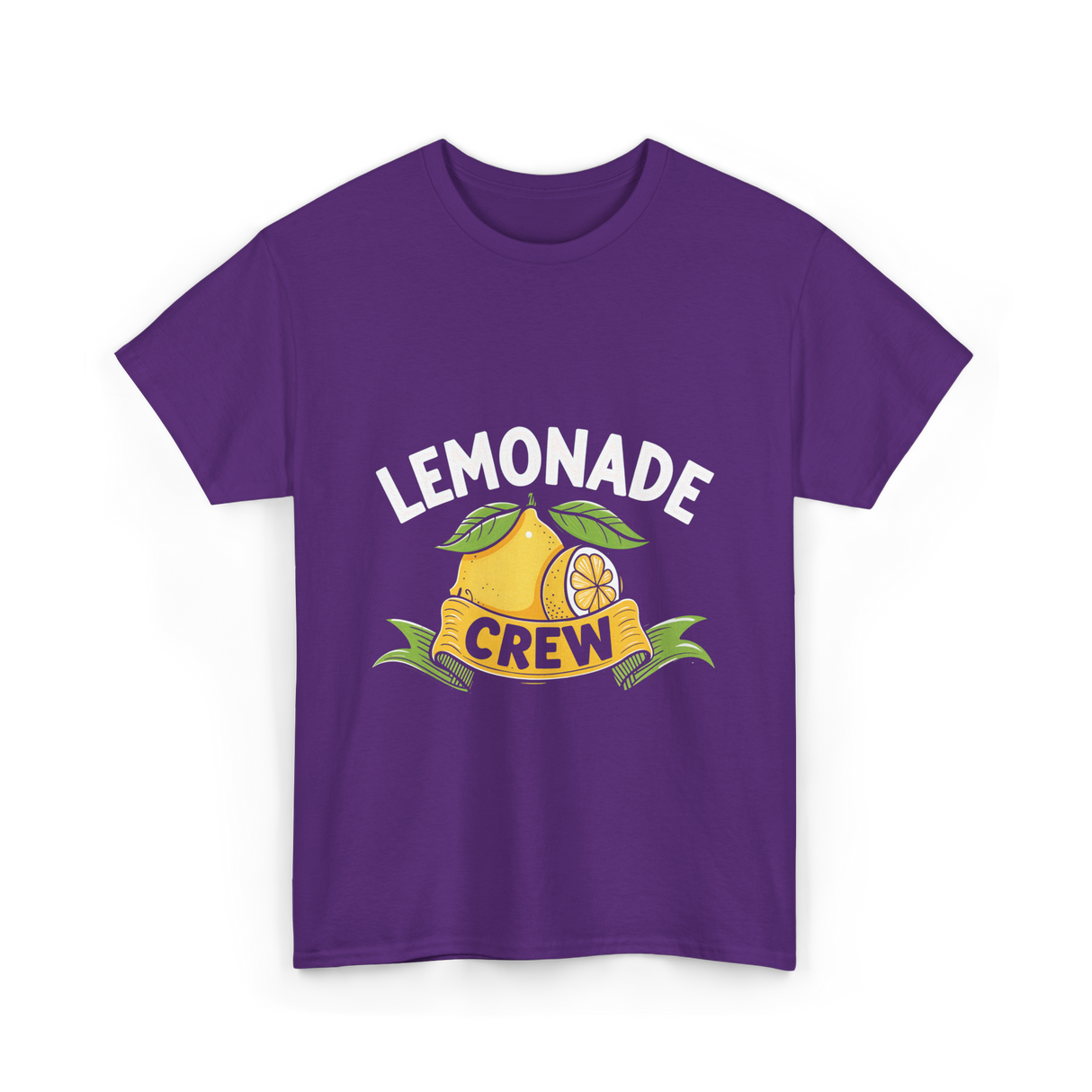 Lemonade Crew Lemon Lemonade T-Shirt - Purple