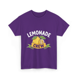 Lemonade Crew Lemon Lemonade T-Shirt - Purple