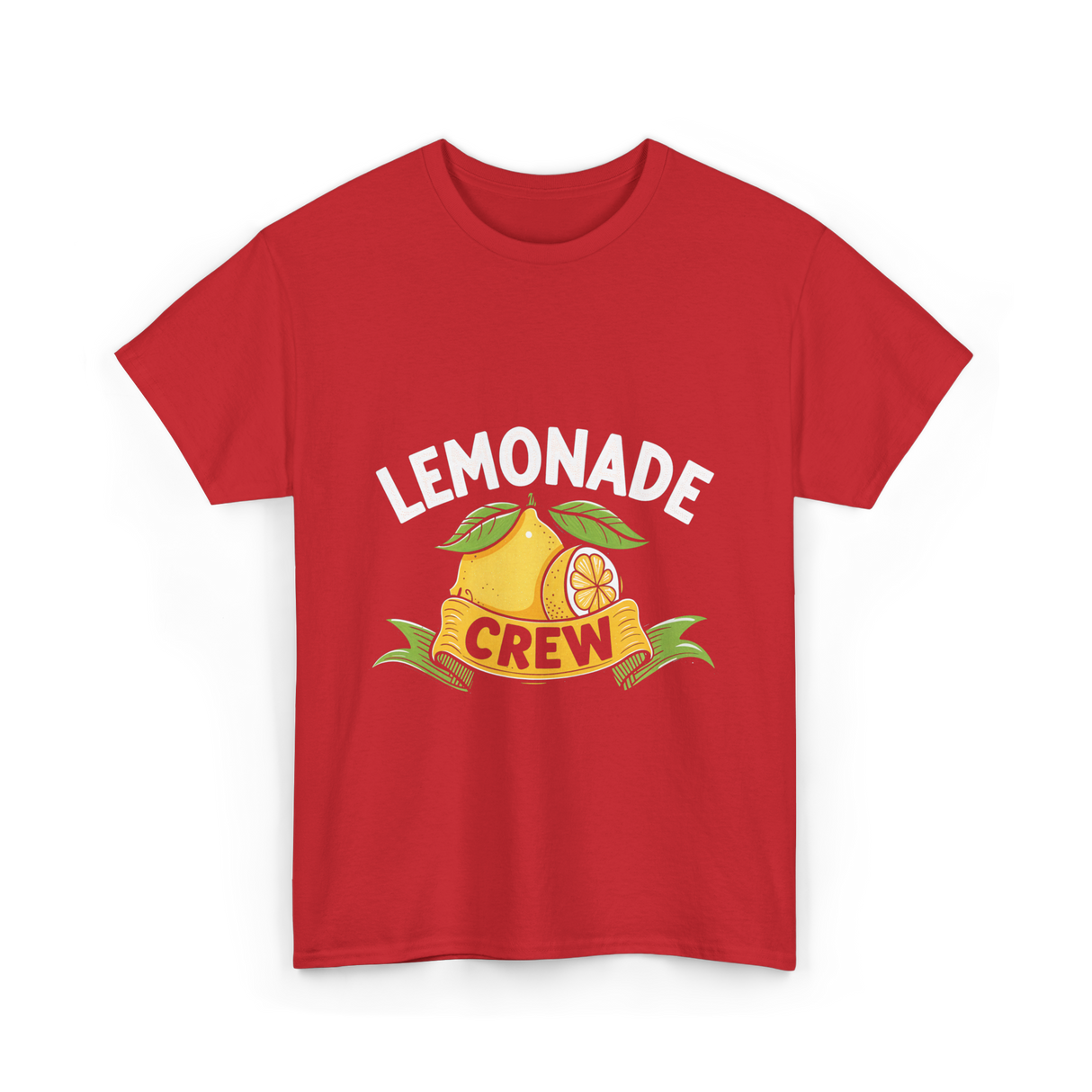 Lemonade Crew Lemon Lemonade T-Shirt - Red