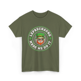 Leprechauns Made Me Do It St Patrick's Day T-Shirt - Military Green