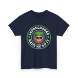 Leprechauns Made Me Do It St Patrick's Day T-Shirt - Navy