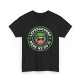 Leprechauns Made Me Do It St Patrick's Day T-Shirt - Black