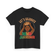 Lets Celebrate Juneteenth Black Culture T-Shirt - Black