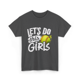 Lets Do This Girls Softball T-Shirt - Dark Heather