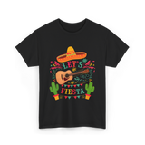 Let's Fiesta Guitar Fiesta T-Shirt - Black