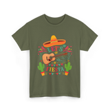 Let's Fiesta Guitar Fiesta T-Shirt - Military Green