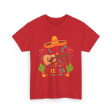 Let's Fiesta Guitar Fiesta T-Shirt - Red