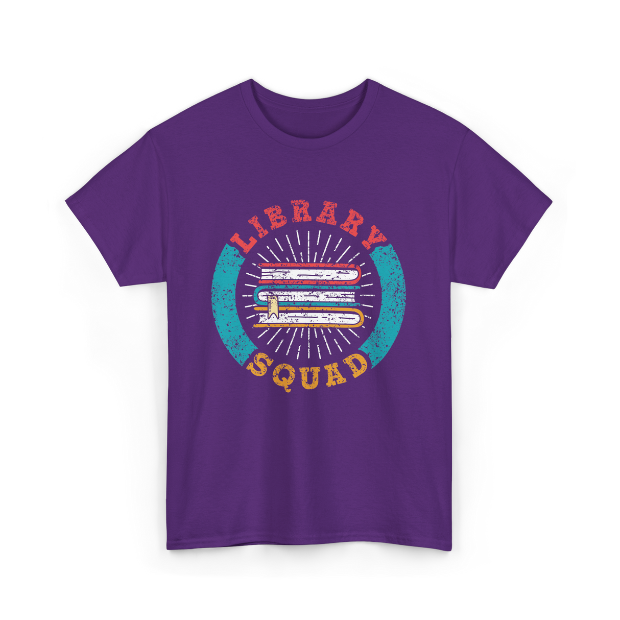 Library Squad Library Lover T-Shirt - Purple