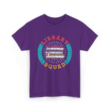 Library Squad Library Lover T-Shirt - Purple