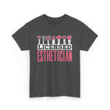 Licensed Esthetician Esthetician Beauty T-Shirt - Dark Heather