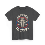 Licensed To Carry Barber T-Shirt - Dark Heather