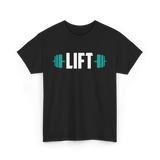 Lift Weightlifting Gym Training T-Shirt - Black