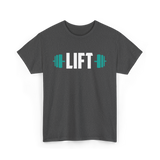 Lift Weightlifting Gym Training T-Shirt - Dark Heather