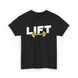 Lift Weightlifting Gym Workout T-Shirt - Black