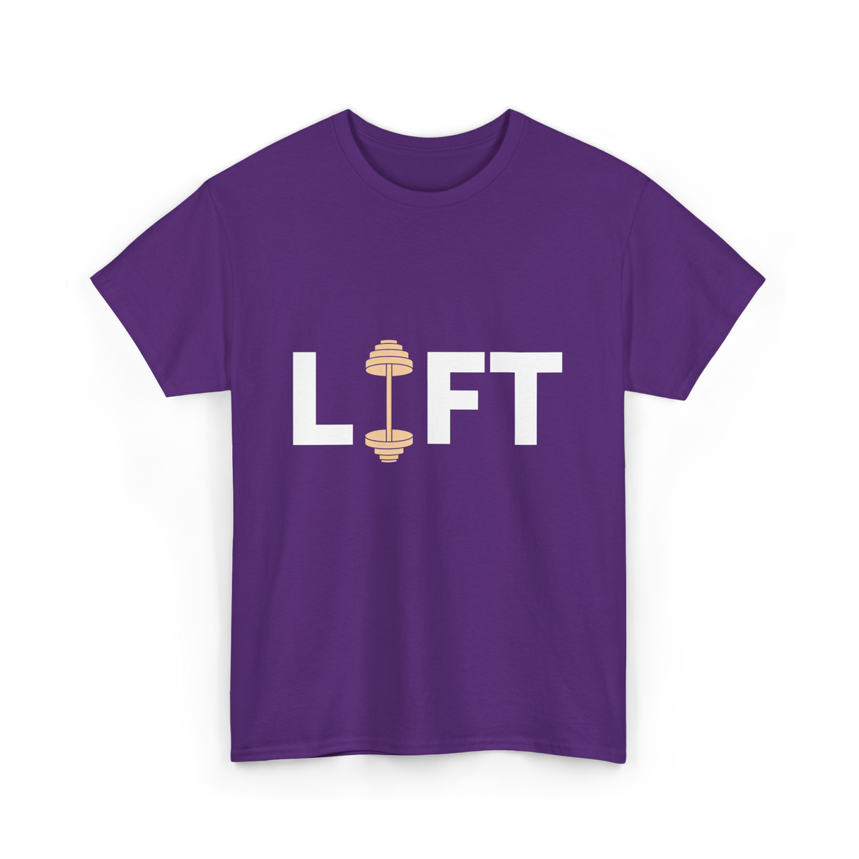 Lift Weightlifting Weightlifter T-Shirt - Purple