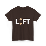 Lift Weightlifting Weightlifter T-Shirt - Dark Chocolate