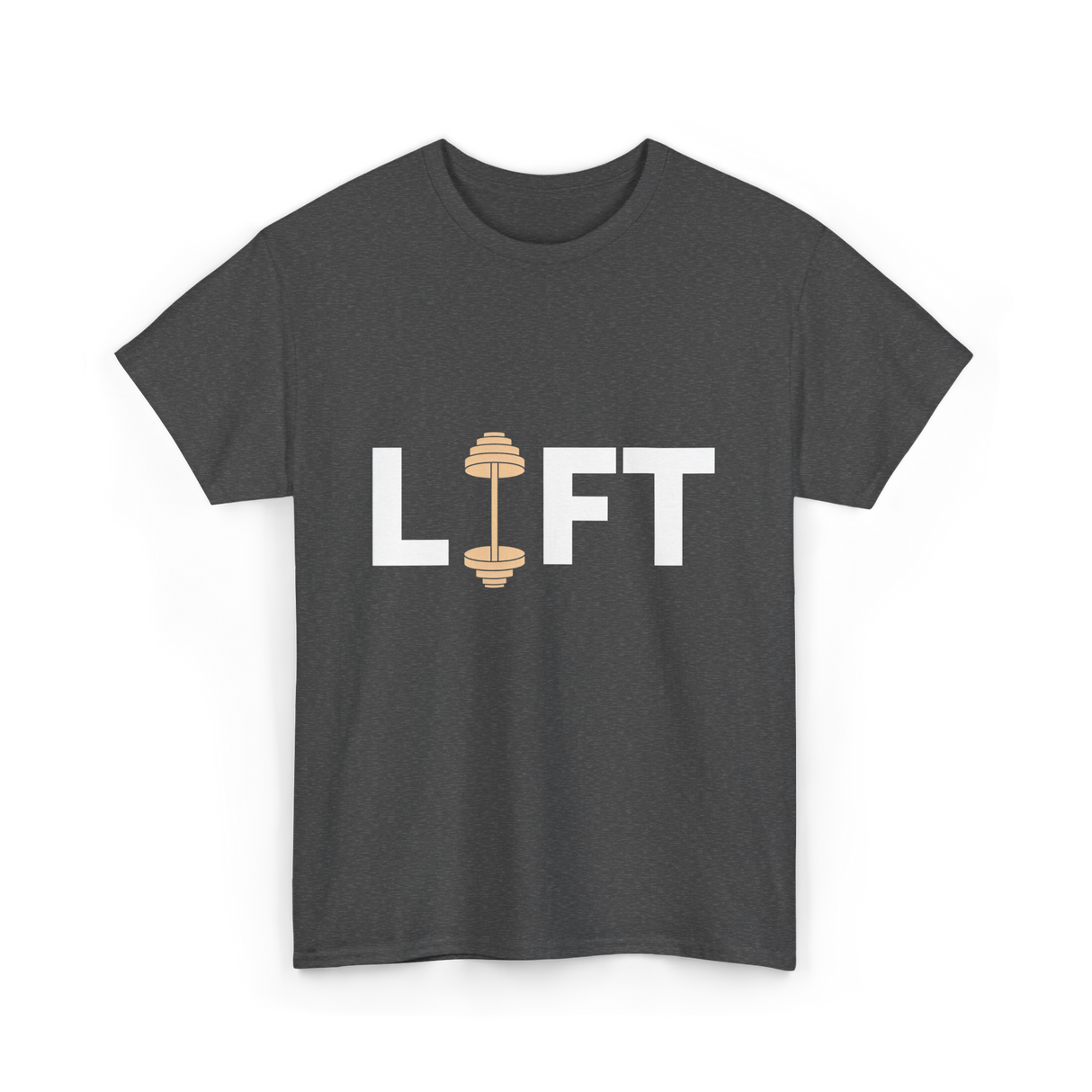 Lift Weightlifting Weightlifter T-Shirt - Dark Heather