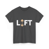 Lift Weightlifting Weightlifter T-Shirt - Dark Heather