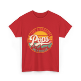 Like a Grandpa Pops Cooler T-Shirt - Red