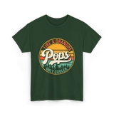 Like a Grandpa Pops Cooler T-Shirt - Forest Green