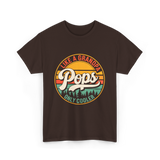 Like a Grandpa Pops Cooler T-Shirt - Dark Chocolate