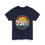 Like a Grandpa Pops Cooler T-Shirt - Navy