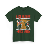 Like Father Like Son Rider T-Shirt - Forest Green