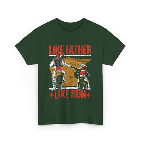 Like Father Like Son Rider T-Shirt - Forest Green