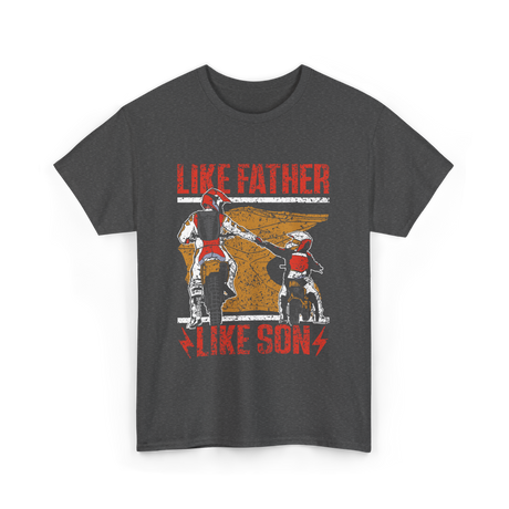 Like Father Like Son Rider T-Shirt - Dark Heather