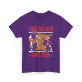 Like Father Like Son Rider T-Shirt - Purple