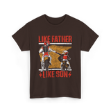 Like Father Like Son Rider T-Shirt - Dark Chocolate