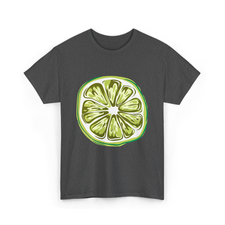 Lime Costume Lime Slice T-Shirt - Dark Heather