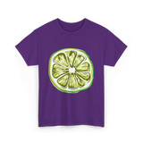 Lime Costume Lime Slice T-Shirt - Purple