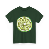 Lime Costume Lime Slice T-Shirt - Forest Green