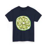 Lime Costume Lime Slice T-Shirt - Navy