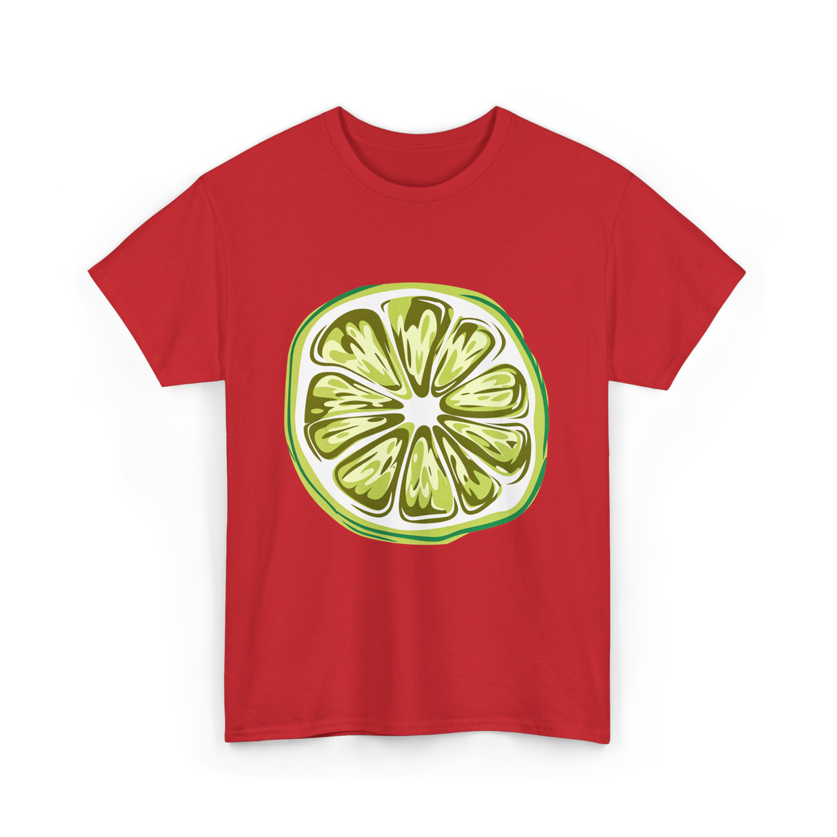 Lime Costume Lime Slice T-Shirt - Red