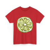 Lime Costume Lime Slice T-Shirt - Red