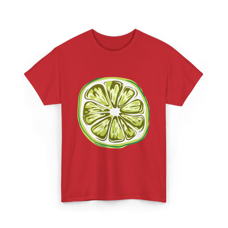 Lime Costume Lime Slice T-Shirt - Red