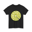 Lime Slice Fruit Costume T-Shirt - Black