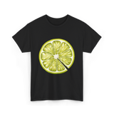 Lime Slice Fruit Costume T-Shirt - Black