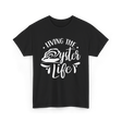 Living The Oyster Life Oyster T-Shirt - Black