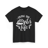 Living The Oyster Life Oyster T-Shirt - Black