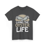 Living The Oyster Life Oyster T-Shirt - Dark Heather