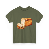 Loaf of Sliced Bread T-Shirt - Military Green