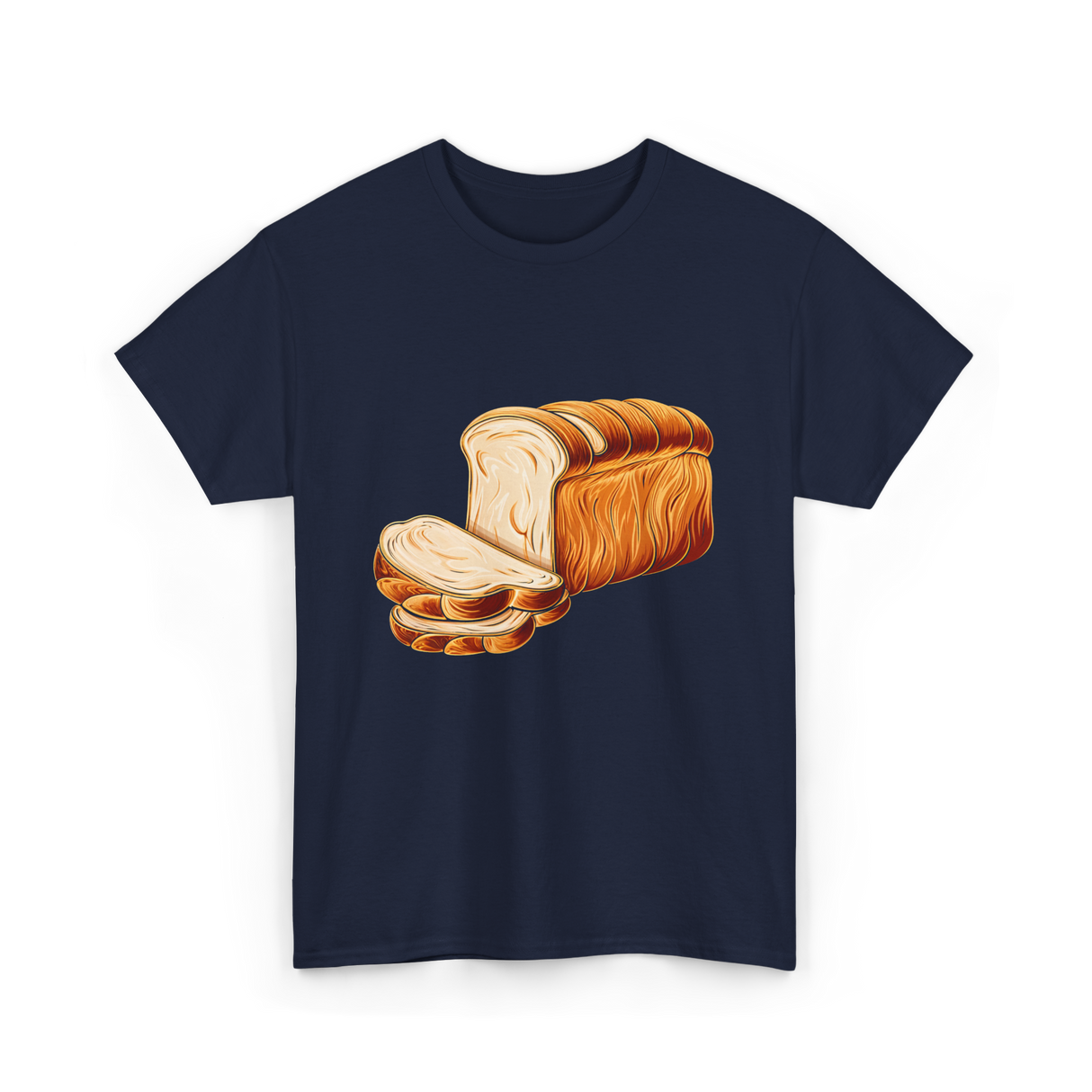 Loaf of Sliced Bread T-Shirt - Navy