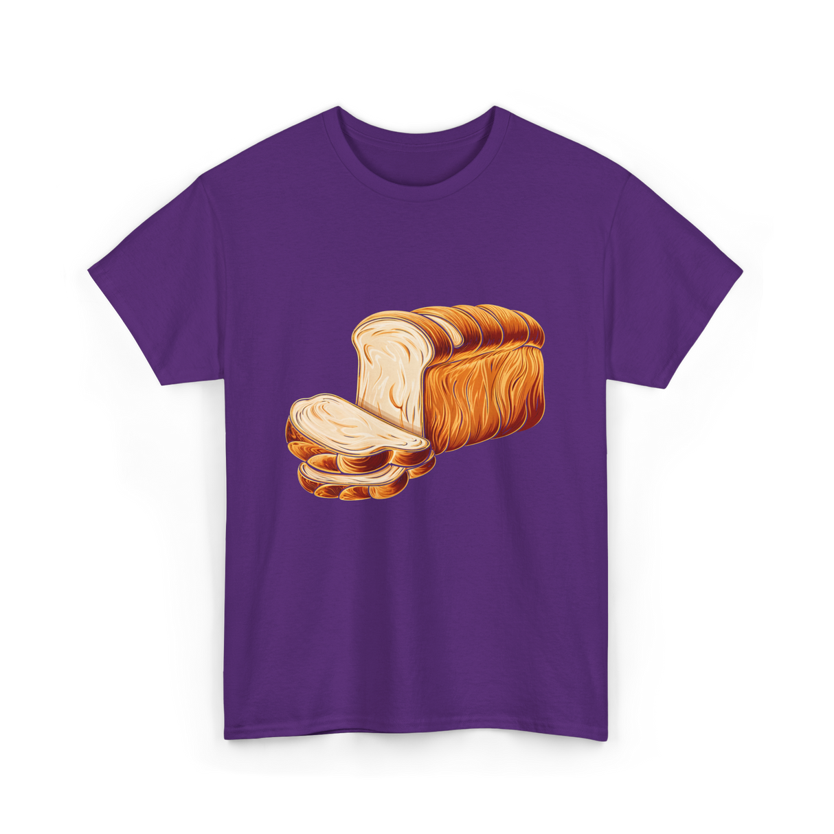 Loaf of Sliced Bread T-Shirt - Purple