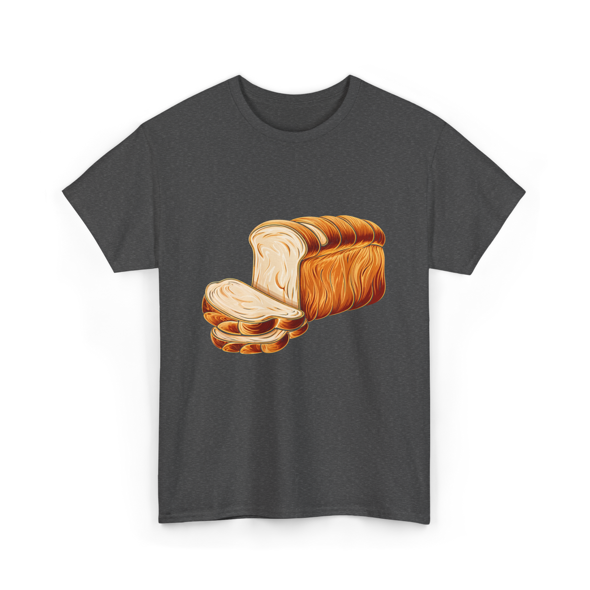 Loaf of Sliced Bread T-Shirt - Dark Heather