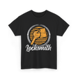 Locksmith Key Locksmithing Trade T-Shirt - Black