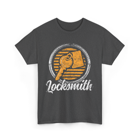 Locksmith Key Locksmithing Trade T-Shirt - Dark Heather